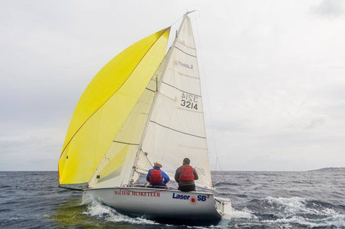 Maltese Musketeers lead protagonists in Act 2 of the Sports Boat Class.