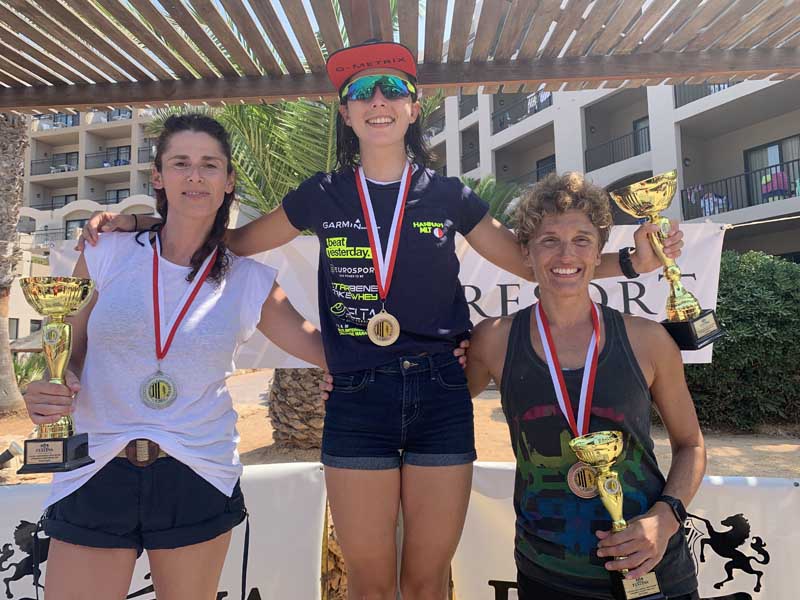 Leah Satariano rules the Festina Malta – Gozo – Malta Channel. Robert Vella wins Males’ Category