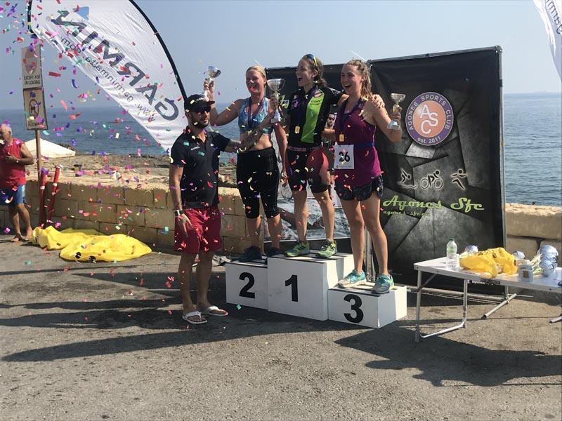 Brian Magri, Lara Buttigieg crowned Garmin Cross Country National Triathlon Champions