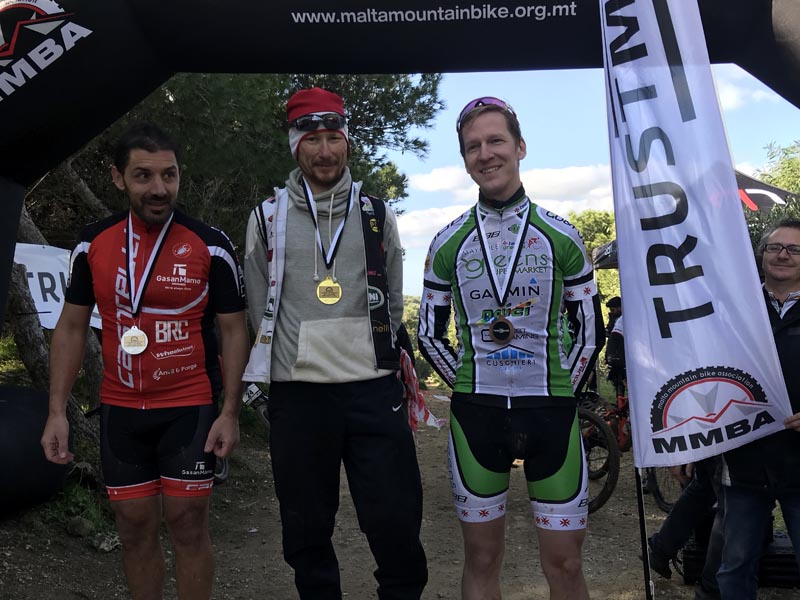 2019 Mountain Bike Season Opener sees Etienne Bonello and Marie Claire Aquilina win their first season races