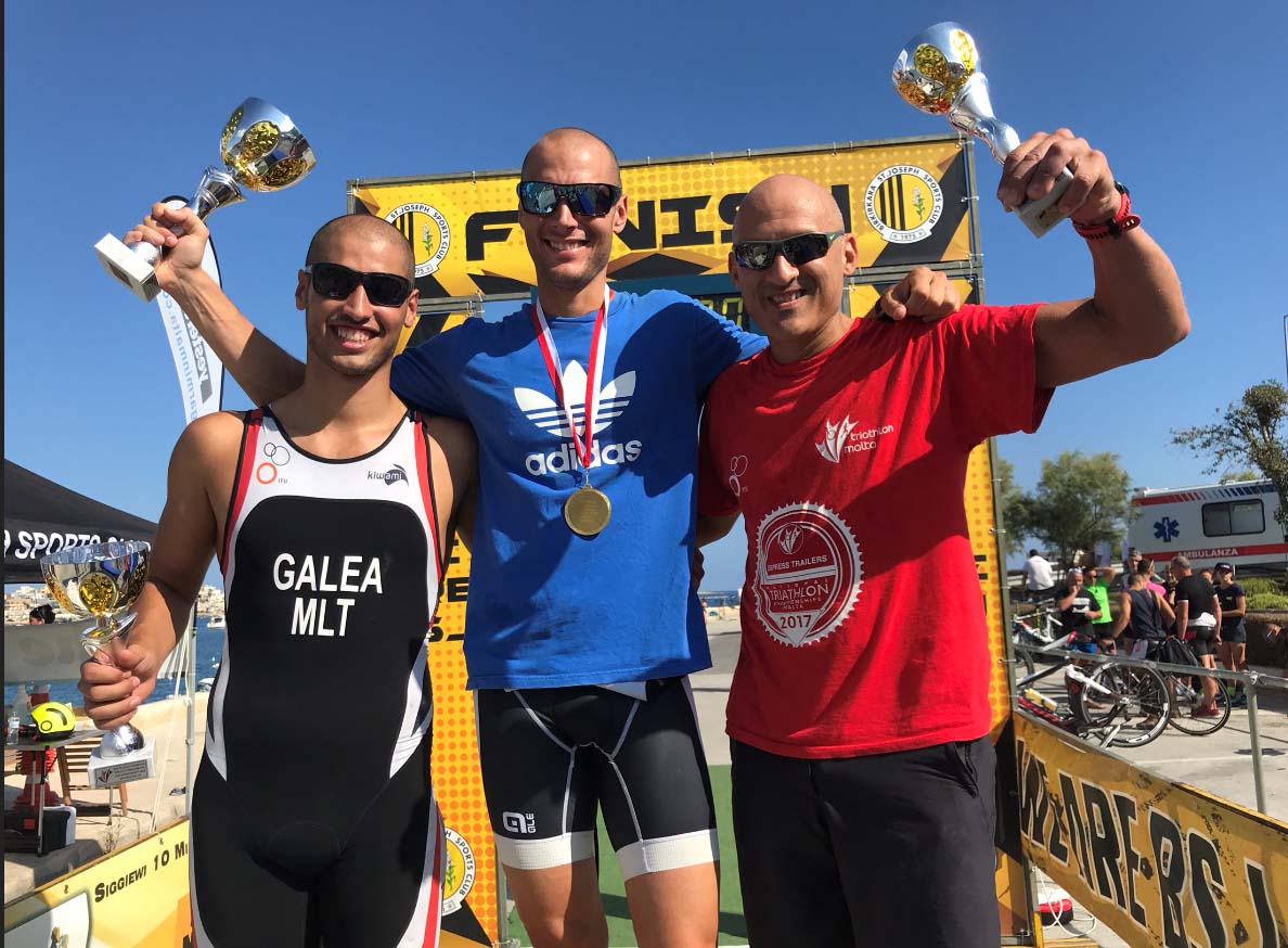 LR Male Winners - 2018 Sprint Tri
