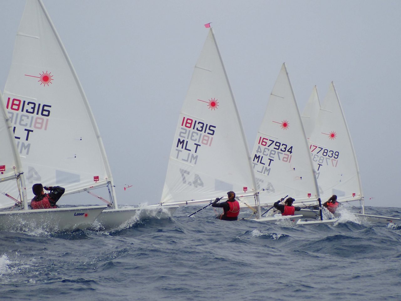 Challenging conditions provide class action at the RMYC Dinghy Ranking Regatta