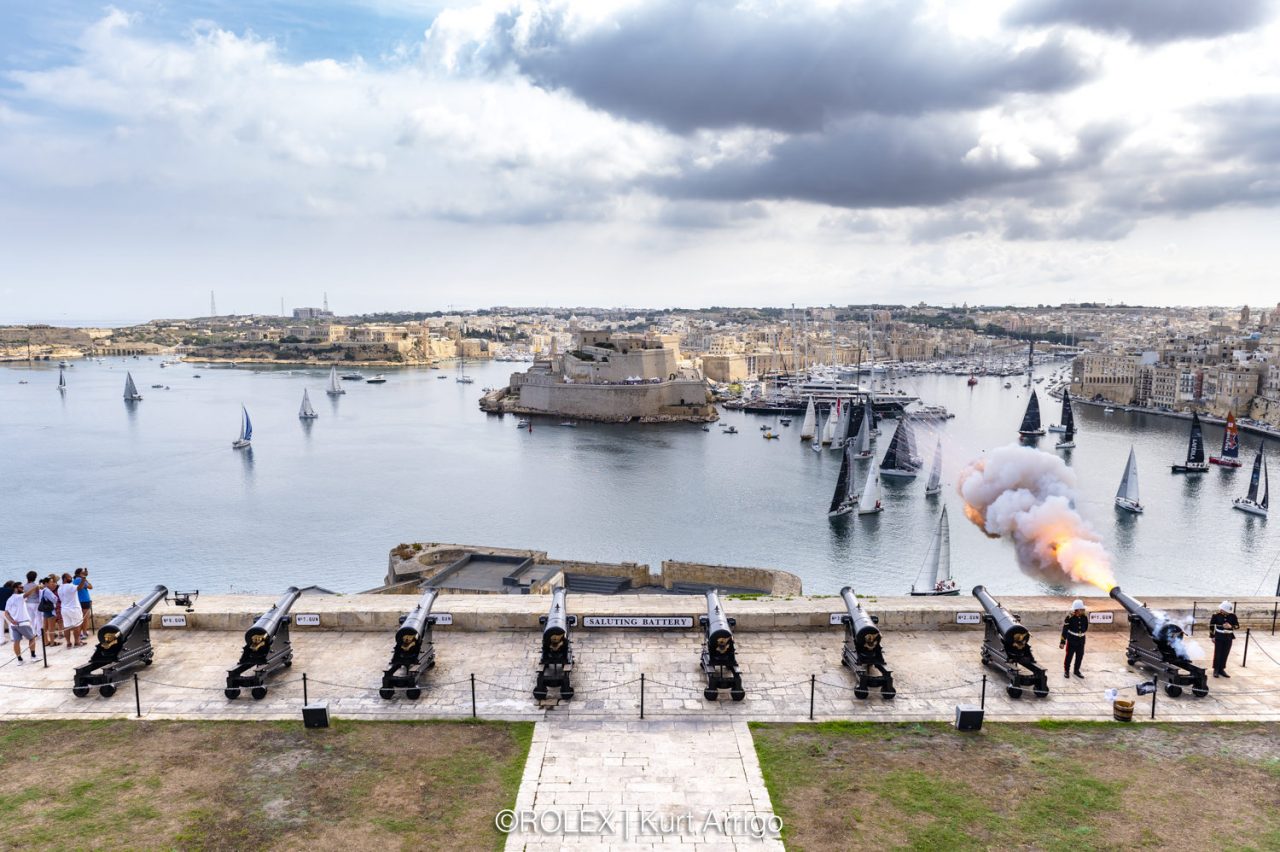 Over 100 yachts expected to make up the 40th Rolex Middle Sea Race Fleet