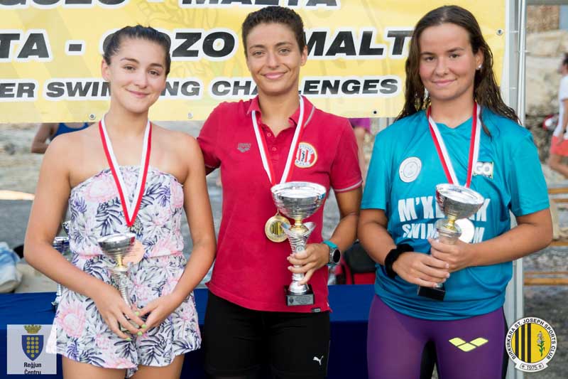 Camilleri, Demicoli, continue to dominate the Arena BSJ Open Water Swimming Championships