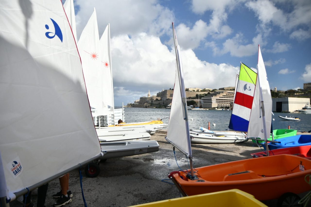 Yachting Malta instrumental in the donation of 14 boats for local sailing Clubs