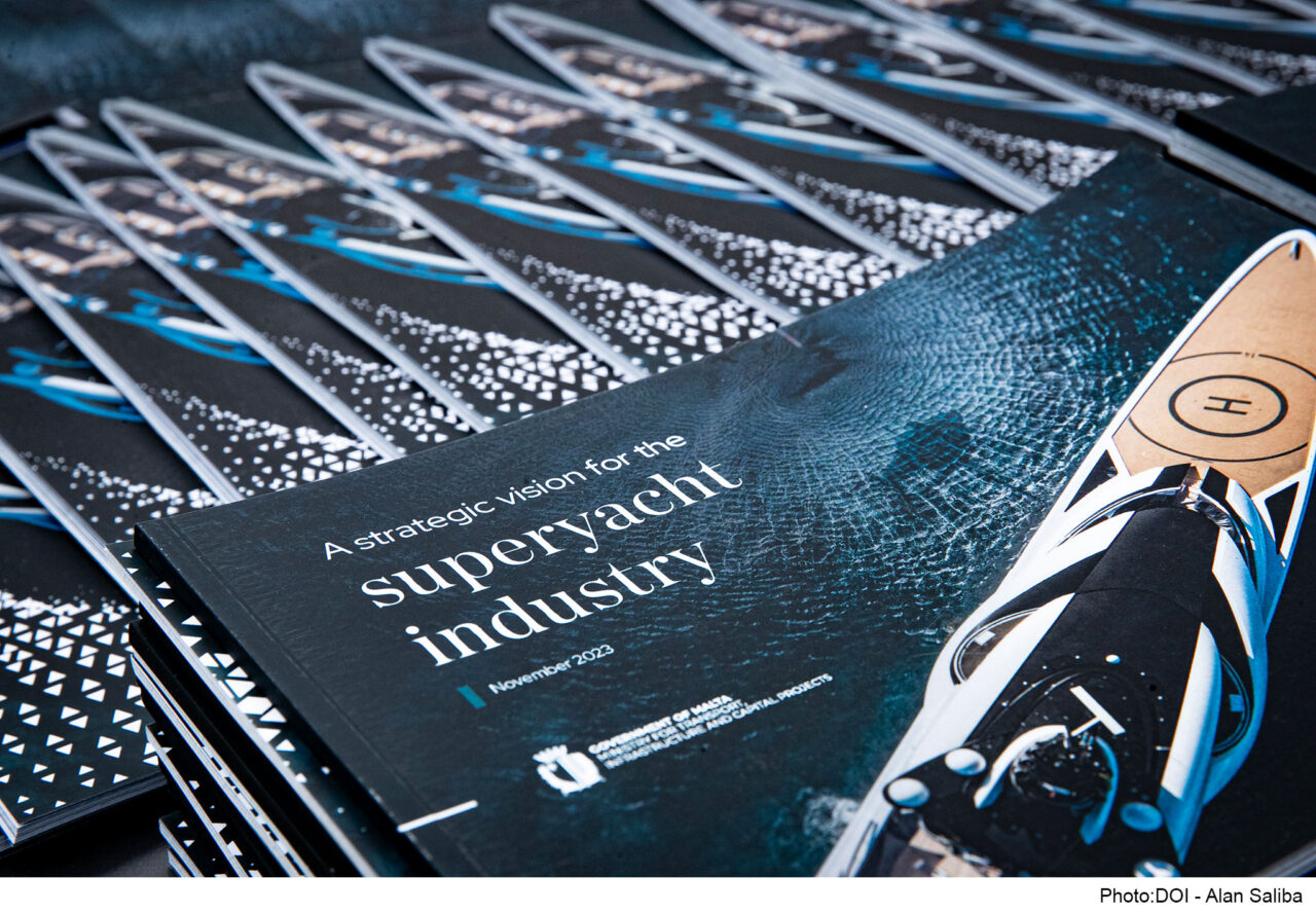 Copies of the Strategic Vision for the Superyacht Industry document