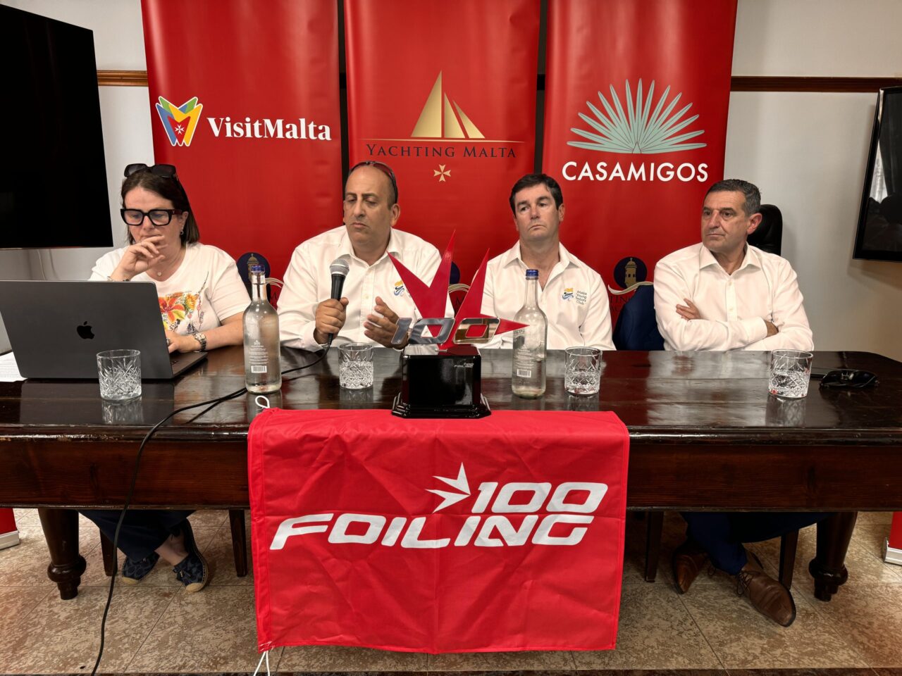 The Foiling 100 press conference with Yachting Malta and Visit Malta