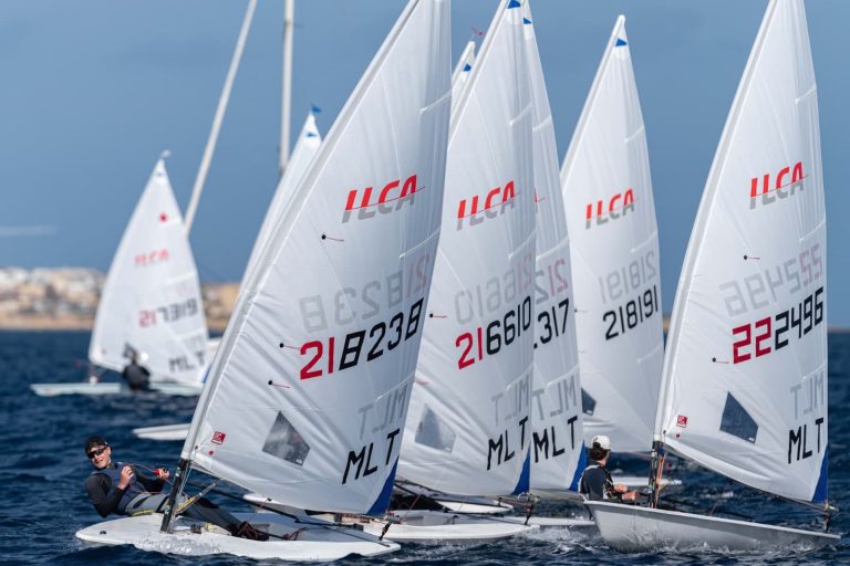 RMYC Sailing School shines in testing conditions at the Yachting Malta BSC International Regatta